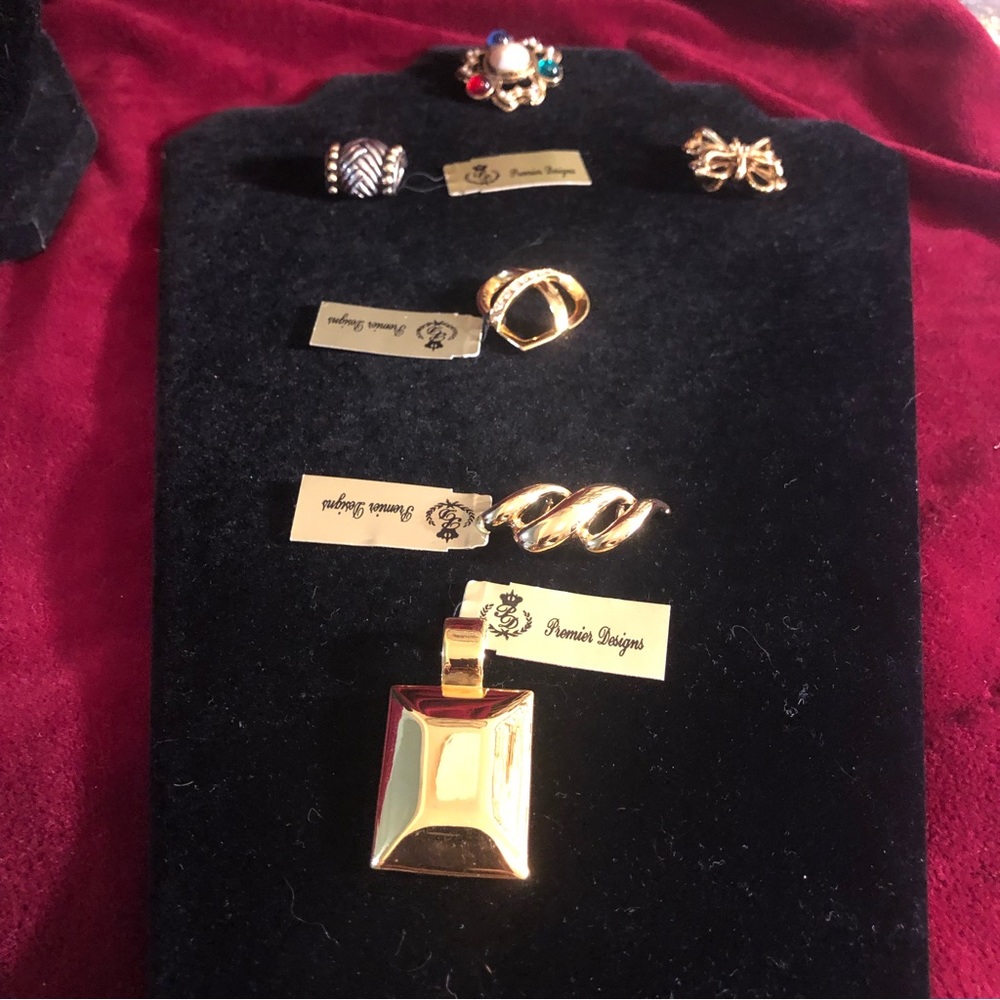 Premier Designs Lot of 5 Slodes & 1 Pin